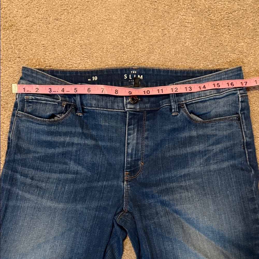 White House Black Market Women's Blue Ankle Jeans - Picture 8 of 9